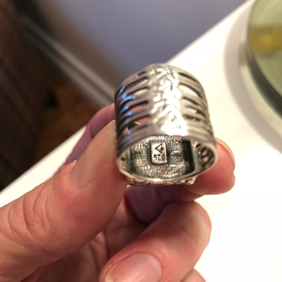 Silpada Cherry quartz and silver ring - Picture 5 of 5